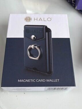 halo magnetic card wallet